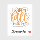 Happy Herfst Mail Sticker (Vel)
