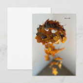 Happy Herfst Mobile Notitiekaartje (Voorkant / Achterkant)