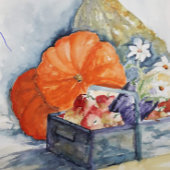 Happy herfst pomkins theedoek