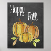 Happy Herfst Poster (Voorkant)