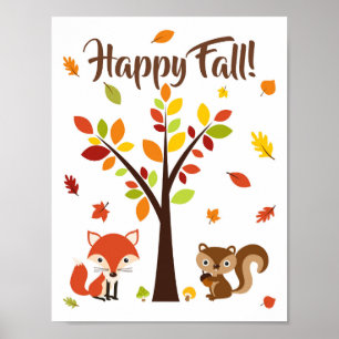 HAPPY HERFST! POSTER