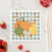 Happy Herfst Pumpkins Servet (Insitu)