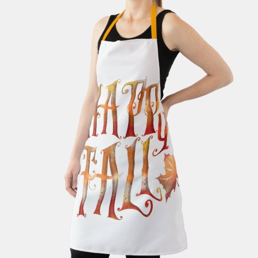 Happy Herfst Schort (Insitu)