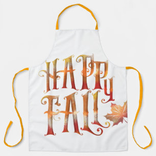 Happy Herfst Schort