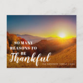 happy herfst Thanksgiving Briefkaart (Voorkant)