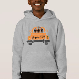 Happy Herfst, Truck Front Sweatshirt