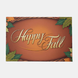 Happy Herfst Welcome Mat