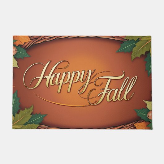 Happy Herfst Welcome Mat (Voorkant)