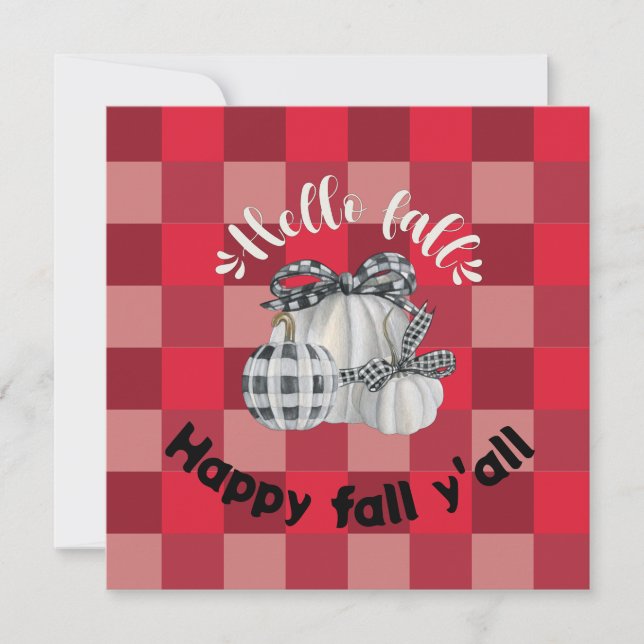 Happy Herfst Y'all (Voorkant)