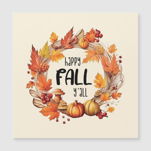 Happy Herfst Y'all (Voorkant)