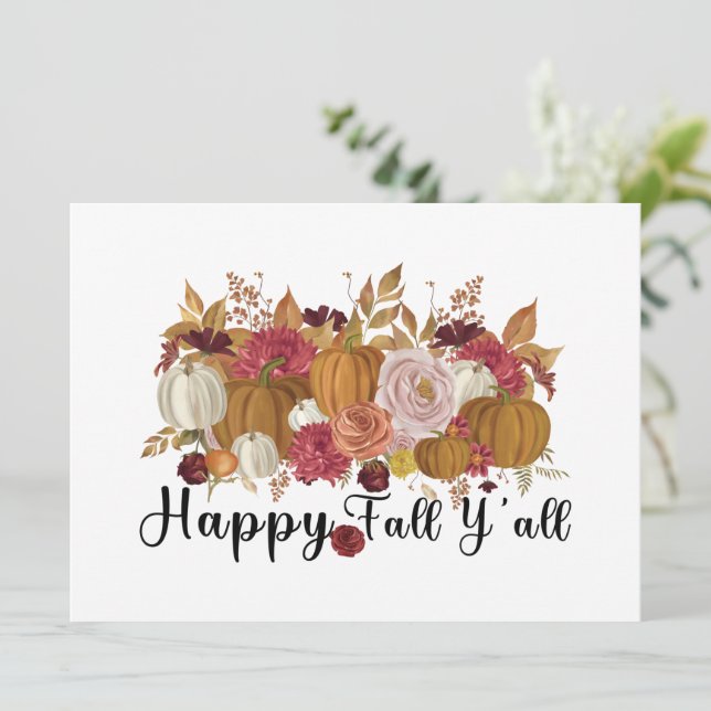 Happy Herfst Y'all (Staand voorkant)