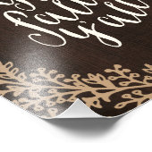 Happy Herfst Y'all | Art Print Foto Afdruk (Hoek)