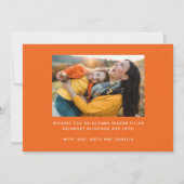 Happy Herfst Y'all Autumn-fotokaart (Achterkant)