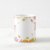 Happy Herfst Y'all Autumn Leaves Koffiemok (Center)