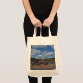 Happy Herfst Y'all Autumn Rustic Photography Art Tote Bag (Voorkant (product))