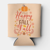 Happy herfst y'all blikjeskoeler (Voorkant)