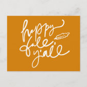 Happy Herfst Y'all Briefkaart (Voorkant)