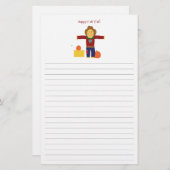 Happy Herfst Y'all: Briefpapier met ruggengraat. (Voorkant / Achterkant)