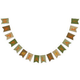 Happy Herfst Y'All Burlap Vlaggetjes