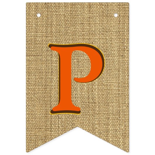 Happy Herfst Y'All Burlap Vlaggetjes (Derde vlag)