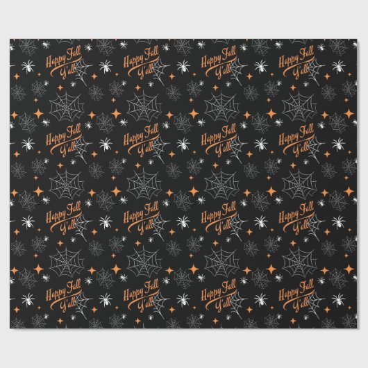 Happy Herfst Y'all Cadeaupapier (Vlak)