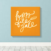 Happy Herfst Y'all Canvas Afdruk (Insitu (Houten vloer))