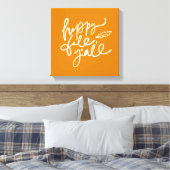Happy Herfst Y'all Canvas Afdruk (Insitu (Slaapkamer))