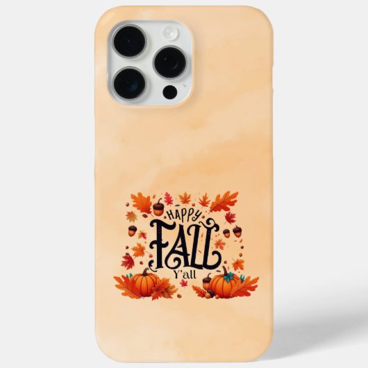 Happy Herfst Y'all classic Case-Mate iPhone Case (Achterkant)