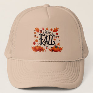 Happy Herfst Y'all classic Trucker Pet