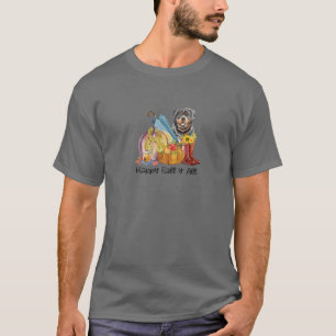 Happy Herfst Yall Cute Rottweiler Pumpkin Decortin T-shirt
