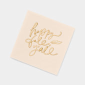 Happy Herfst Y'all Folie Servetten (Links)