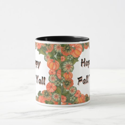 Happy Herfst Y'all: Gezellige herfstpompoen en bla Mok (Midden)