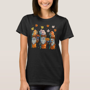 Happy Herfst Y'all Gnome Autumn Gnomes Pumpkin Spi T-shirt