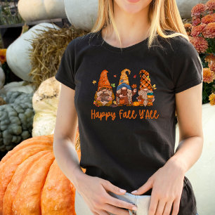 Happy Herfst Y'All Gnome Tshirt