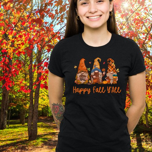 Happy Herfst Y'All Gnome Tshirt