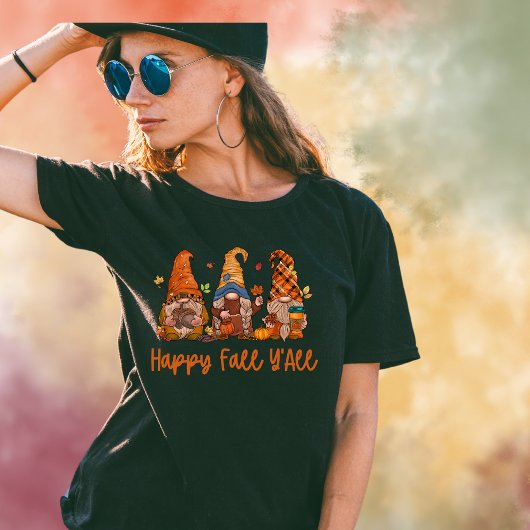 Happy Herfst Y'All Gnome Tshirt