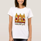 Happy Herfst Y'all Gnomen T-shirt (Voorkant)