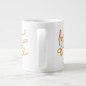 Happy Herfst Y'all Grote Koffiekop (Achterkant)