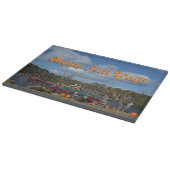 Happy Herfst Y'all herfst festival Rustic Land Snijplank (Hoek)