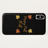 Happy Herfst Y'all herfst Maple Leaf Case-Mate iPhone Case (Achterkant (horizontaal))