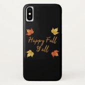 Happy Herfst Y'all herfst Maple Leaf Case-Mate iPhone Case (Achterkant)