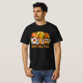 Happy Herfst Y'all herfstkabouters pompoen kruiden T-shirt (Voorkant volledig)