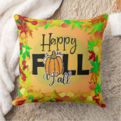 Happy herfst ya'll herfstoogst Thanksgiving liefde Kussen (Deken)