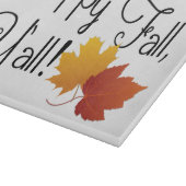 Happy Herfst Ya'll het is een herfst niet-Hallowee Snijplank (Hoek)