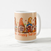 Happy Herfst Y'All Holiday Gnomes Koffiemok (Voorkant rechts)