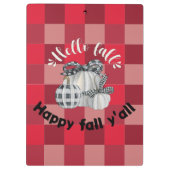 Happy Herfst Y'all Klembord (Achterkant)