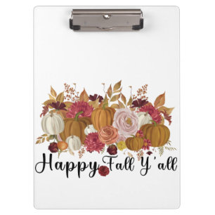 Happy Herfst Y'all Klembord