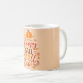 Happy herfst y'all koffiemok (Voorkant rechts)