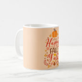 Happy herfst y'all koffiemok (Voorkant links)