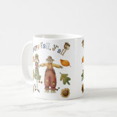 Happy Herfst Yall Koffiemok (Voorkant links)